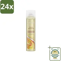 Andrélon Droogshampoo Zomer Blond 245 ml - Voordeelverpakking - 24 stuks - Blond haar - Vet absorberen