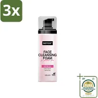 Sence 3 x - Gevoelige Huid - Gezichtsreiniger - Foam - 150 ml - Grootverpakking - Gevoelige Huid Reinigen - Gezichtsreiniger - Schuimreiniger - Poriën Reinigen - Make-up Verwijderen