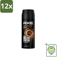 Axe Deodorant Bodyspray Dark Temptation 150 ml - Voordeelverpakking - 12 stuks - Dark Temptation - Deodorant