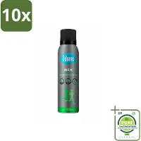 Odorex 10 x Deodorant Spray For Men Fresh Protection 150 ml - Grootverpakking - Mannelijke Deodorant - Frisheid - Zweetbescherming - Sportieve Geur - Zweetgeur