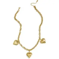 Yehwang Hartjes Ketting - Ketting - Goud - Stainless Steel - - Goud