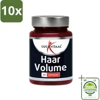Lucovitaal 10 x - Supplement - Haar Volume - 30 Capsules - Grootverpakking - Haar Groei - Haar Volume - Haar Kracht - Haar Gezondheid - Haar Pigmentatie