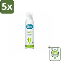 Odorex 5 x Deodorant Spray Natural Fresh 150 ml - Grootverpakking - Deodorant Spray - Natuurlijke Frisheid - Alcoholvrije Deodorant - Huidvriendelijk - Dermatologisch Getest