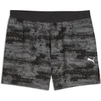 Puma Sportbroek grijs / zwart / wit