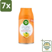Air Wick 7 x - Luchtverfrisser Navulling - Mediterrane Zon - Automatische Spray - 250 ml - Grootverpakking - Luchtverfrisser - Geur - Automatische Spray - Navulling - Zon