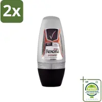 Rexona - Advanced Protection - Deo Roll-on - Anti-transpirant - 50 ml - Voordeelverpakking - 2 stuks - Deo roll-on - Anti-transpirant