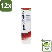 Parodontax - Tandpasta - Whitening - 75ml - Voordeelverpakking - 12 stuks - Tandpasta - Tanden witter maken