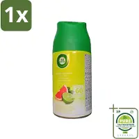 Air Wick 1 x - Luchtverfrisser Navulling - Citrus Bries - Automatische Spray - 250 ml - Citrusgeur - Geurverspreiding - Geurstop - Geurintensiteit - 24/7 Geur