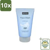 Sence 10 x - Alle Huidtypes - Face Wash - Verfrissend - 150 ml - Grootverpakking - Face Wash - Huid Reinigen - Huid Verzorgen - Huid Verfrissen - Zijdeproteïne