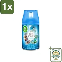 Air Wick 1 x - Luchtverfrisser Navulling - Turquoise Oase - Automatische Spray - 250 ml- Luchtverfrisser - Geur - Tropische Geur - Drijfhout - Zeenevel