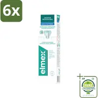 Elmex Tandpasta Sensitive Professional Gentle Whitening 75 ml - Voordeelverpakking - 6 stuks - Gevoelige tanden - Tandpasta whitening
