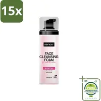 Sence 15 x - Gevoelige Huid - Gezichtsreiniger - Foam - 150 ml - Grootverpakking - Gevoelige Huid Reinigen - Gezichtsreiniger Foam - Milde Reiniging - Poriën Reinigen - Make-up Verwijderen