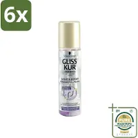 Gliss kur Gliss-Kur - Anti-Klit Spray - Winter Repair - Makkelijke Kambaarheid - 200 ml - Voordeelverpakking - 6 stuks - Haarkleur - Haarkleur