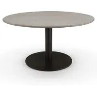 AVH-Collectie Union dining tafel 140x140x75 cm terre polystone travertine