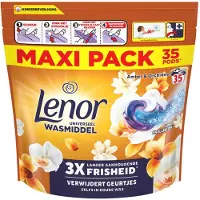 Lenor Wasmiddel All-in-1 Pods Amber & Orchidee 35 stuks