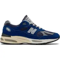 New Balance Unisex Made In Uk 991v2 Limoges Maat: 44.5 | Hardloopschoenen Outlet | Unisex | Blauw