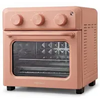 Safecourt Kitchen Safecourt 6-in-1 Airfyer oven - 100% PFAS-vrij - 6 programma’s - 80 tot 230 graden - Airfryer, bakken, roosteren, toasten, grillen & opwarmen - Roze