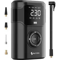 Siltcon Bandenpomp Elektrische - 10.5Bar - 30l/min - 8000mAh Powerbank