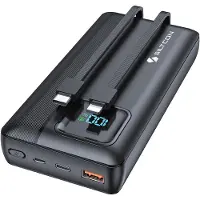 Siltcon Powerbank 30000mAh - USB-C 22.5W - LED Display