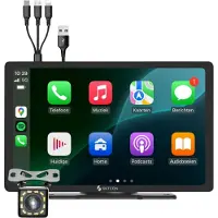 Siltcon Scherm CarPlay - 9 Inch - Android Auto - Achteruitrijcamera