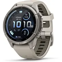 Garmin fēnix 9 Pro InReach/LTE - 43 mm - Multisport GPS Smartwatch - 1.3" AMOLED-scherm - Titanium behuizing - Tot 10 dagen batterijduur