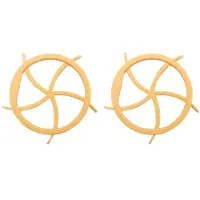 Jojomino 2X Plastic Pastry Cutter Dough Cookie Press Homemade Bread Rolls Stamp Baking Mold