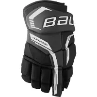 Bauer Hg Supreme F40 Ijshockey Handschoenen Zwart/wit (intermediate) Zwart / Wit 12.5"