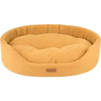 Amiplay Montana Hondenmand Ovaal M Geel 52x44x14cm