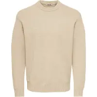 Only & Sons Trui 'ONSJames' beige