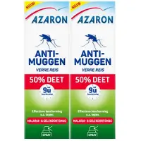 Azaron 2x Anti Muggenspray 50% DEET 50 ml