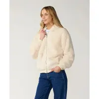 Rip Curl - Women's Bossa Nova Fluffy Polar Fleece - Fleecevest M, beige