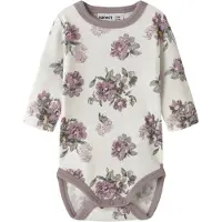 Name it Rompertje/body gemengde kleuren / wit