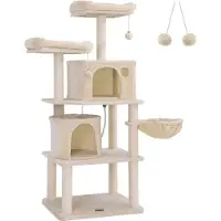 Famanu kraboom, groot klimboom - speelhuis voor katten