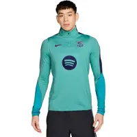 Nike FC Barcelona Strike Trainingstrui 1/4-Zip 2026-2027 Licht Turquoise Donkerblauw Rood