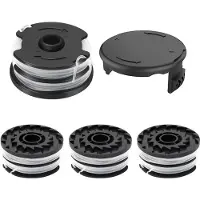 OEM Vervangingsspoelen voor grastrimmers, diameter 1,6 mm - 8,3 meter (4 spoelen + 1 dop)