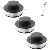 OEM Vervangingsspoel voor Stihl FSA 56, Auto-Cut 2-2, C2-2, grastrimmerdraad, 3 stuks