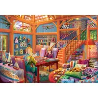 Bluebird Puzzle legpuzzel Hobby Room - puzzelplezier voor volwassenen.