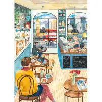 Pieces & Peace Puzzel: Londens café - 2000 stukjes puzzelplezier