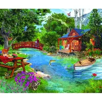Sunsout Puzzel: Simple Pleasures - 1000 stukjes, meerkleurig