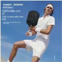 TAUOH Pickleball Racketset - T700 Professioneel Racket van Wedstrijdkwaliteit, Rood