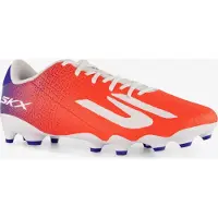 SKECHERS SKX_2 Club Gras / Kunstgras Voetbalschoenen (MG) Wit Felrood Blauw Roze