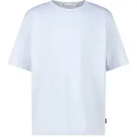 America Today T-shirt - lichtblauw Meisjes Katoen Ronde hals Effen - maat 158/164