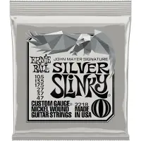 Ernie Ball 2218 John Mayer Silver Slinky 2218 Nickel Guitar Strings Set 10.5-47