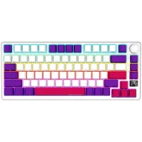 Lorgar KBP7075W, Draadloos mechanisch gaming toetsenbord, 75%, Wit, EN-lay-out