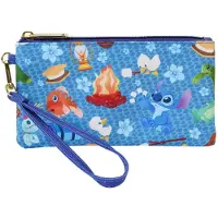 Loungefly - Disney Stitch "Camping Cuties" visitekaartjeshouder met rits