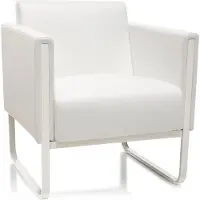 Hjh OFFICE ARUBA | 1-Zits - Lounge bank / sofa Wit