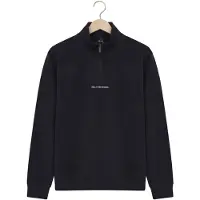 Rellix rechtvallende sweater met backprint - marineblauw Backprint - maat 176