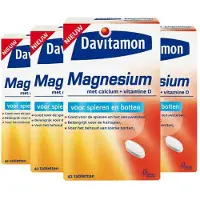 Davitamon 4x Magnesium Spieren En Botten 42 Tabletten