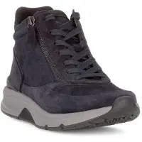 Gabor Rollingsoft 0803.02 Veterschoenen | Maat 7.5 Dames Blauw