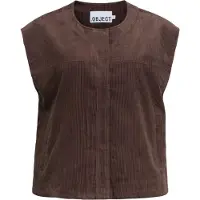 Object Bodywarmer 'OBJPELLA' bruin